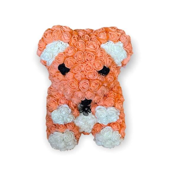 My Handmade Orange & White Bear - Picture 4 of 4